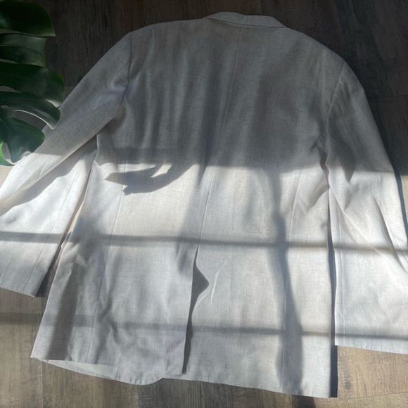 David Taylor Linen Suit Coat - Picture 5 of 6